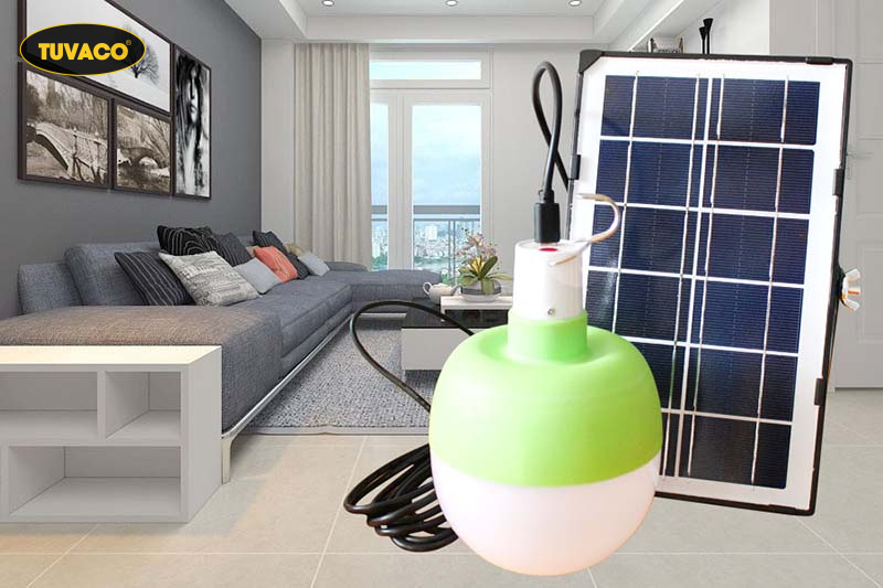 Đèn năng lượng mặt trời lắp trong nhà có bền không?
